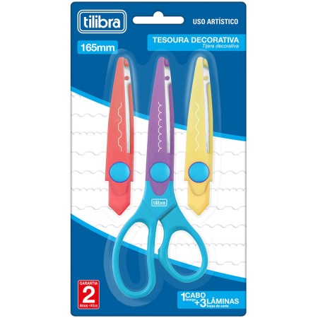 Foto ilustrativa Tesoura Decorativa 165mm
