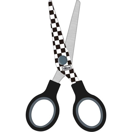 Foto ilustrativa Tesoura Escolar 128mm Street