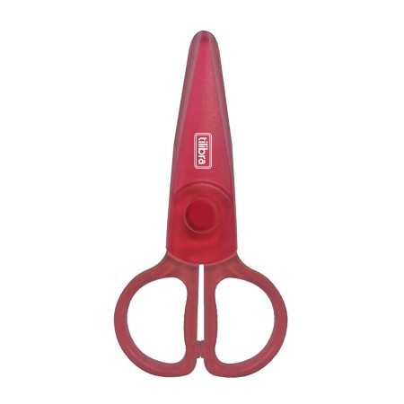 Foto ilustrativa Tesoura Escolar Plástica 122mm T403 Cores sortidas