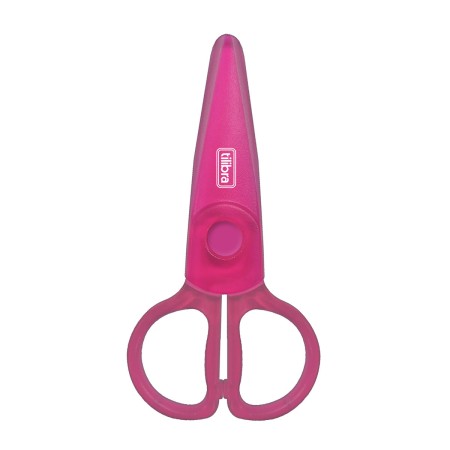 Foto ilustrativa Tesoura Escolar Plástica 122mm T403 Cores sortidas