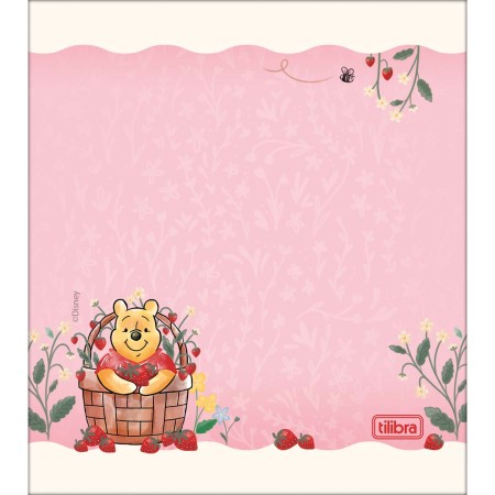 Foto ilustrativa Tilembrete Decorado Pooh  80 x 91mm 100 Folhas