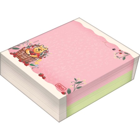 ★ pooh.1025.hページ★ Tilembrete Decorado Pooh 80 x 91mm 100 Folhas - Pooh - Escritório