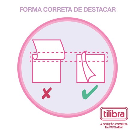 Foto ilustrativa TILI NOTES CORACAO JOLIE BLT