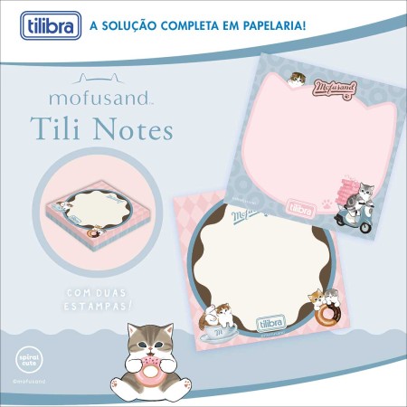 Foto ilustrativa Tili Notes Mofusand
