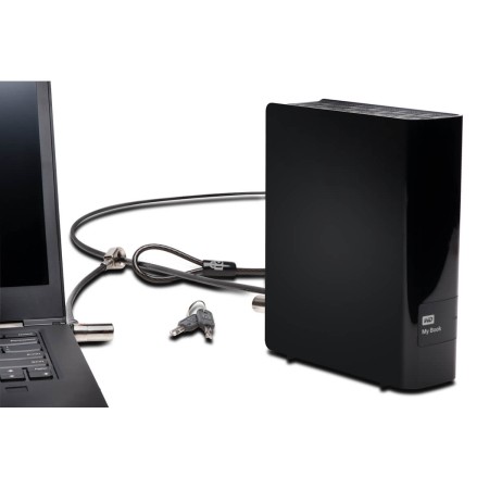 Foto ilustrativa Trava Dupla com cadeado - Chave Mestra