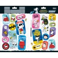 Foto ilustrativa Adesivo Decorado Duplo G Metalizado Snoopy