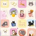Foto ilustrativa Adesivo Decorado Duplo G Purrfect Cats