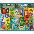 Foto ilustrativa Adesivo Decorado Duplo G Raptor