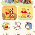 Foto ilustrativa Adesivo Decorado Duplo Pooh
