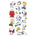 Foto ilustrativa Adesivo Decorado Transparente Snoopy 6 Folhas