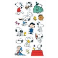 Foto ilustrativa Adesivo Decorado Transparente Snoopy 6 Folhas
