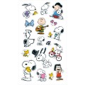 Foto ilustrativa Adesivo Decorado Transparente Snoopy 6 Folhas