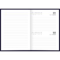 Foto ilustrativa Agenda Costurada 2 Dias por Página 10,5 x 14,8 cm Spice Permanente
