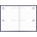 Foto ilustrativa Agenda Costurada 2 Dias por Página 10,5 x 14,8 cm Spice Permanente