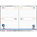 Foto ilustrativa Agenda Costurada 2 Dias por Página 12,3 x 16,6 cm Sonic Permanente