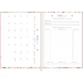 Foto ilustrativa Agenda Costurada Diária 12,3 x 16,6 cm Charme 2026