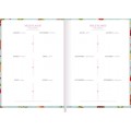 Foto ilustrativa Agenda Costurada Diária 12,3 x 16,6 cm Charme 2027