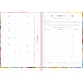 Foto ilustrativa Agenda Costurada Diária 12,3 x 16,6 cm Feminine 2026