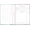 Foto ilustrativa Agenda Costurada Diária 12,3 x 16,6 cm Feminine 2027