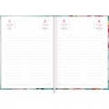 Foto ilustrativa Agenda Costurada Diária 12,3 x 16,6 cm Feminine 2027