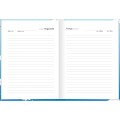 Foto ilustrativa Agenda Costurada Diária 12,3 x 16,6 cm Pepper Permanente Feminina