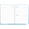 Foto ilustrativa Agenda Costurada Diária 12,3 x 16,6 cm Pepper Permanente Feminina