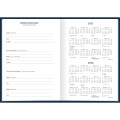 Foto ilustrativa Agenda Costurada Diária 14,5 x 20,5 cm Spice Cores 2027