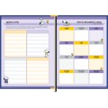 Foto ilustrativa Agenda Costurada Diária 17,6 x 23,9 cm Snoopy 2027
