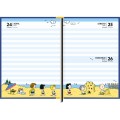 Foto ilustrativa Agenda Costurada Diária 17,6 x 23,9 cm Snoopy 2027