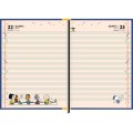 Foto ilustrativa Agenda Costurada Diária 17,6 x 23,9 cm Snoopy 2027