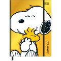 Foto ilustrativa Agenda Costurada Diária 17,6 x 23,9 cm Snoopy 2027