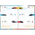 Foto ilustrativa Agenda Costurada Permanente X-Racing 3D M4