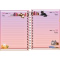 Foto ilustrativa Agenda Espiral 11 x 15,4 mm Purrfect Cats 2026
