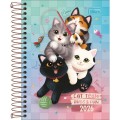 Foto ilustrativa Agenda Espiral 11 x 15,4 mm Purrfect Cats 2026