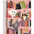 Foto ilustrativa Agenda Espiral 11 x 15,4 mm Purrfect Cats 2026