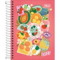 Foto ilustrativa Agenda Espiral Diária 11 x 15,4 cm Spice Feminina 2027