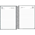 Foto ilustrativa Agenda Espiral Diária 11 x 15,4 cm Spice Masculina 2027
