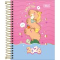 Foto ilustrativa Agenda Espiral Diária 11,0 x 15,4 cm Capyclub 2026