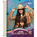 Foto ilustrativa Agenda Espiral Diária 11,7 x 16,4 cm Ana Castela 2026