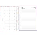 Foto ilustrativa Agenda Espiral Diária 11,7 x 16,4 cm D+ Feminina 2027
