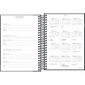 Foto ilustrativa Agenda Espiral Diária 11,7 x 16,4 cm D+ Masculina 2026