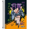Foto ilustrativa Agenda Espiral Diária 11,7 x 16,4 cm D+ Masculina 2027