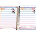 Foto ilustrativa Agenda Espiral Diária 11,7 x 16,4 cm Minnie 2027