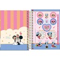 Foto ilustrativa Agenda Espiral Diária 11,7 x 16,4 cm Minnie 2027