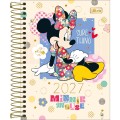 Foto ilustrativa Agenda Espiral Diária 11,7 x 16,4 cm Minnie 2027