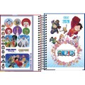 Foto ilustrativa Agenda Espiral Diária 11,7 x 16,4 cm One Piece 2026