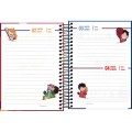 Foto ilustrativa Agenda Espiral Diária 11,7 x 16,4 cm One Piece 2026