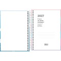 Foto ilustrativa Agenda Espiral Diária 11,7 x 16,4 cm Pepper Feminina 2027