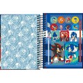 Foto ilustrativa Agenda Espiral Diária 11,7 x 16,4 cm Sonic 2027