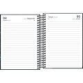 Foto ilustrativa Agenda Espiral Diária 11,7 x 16,4 cm Spice Masculina 2027